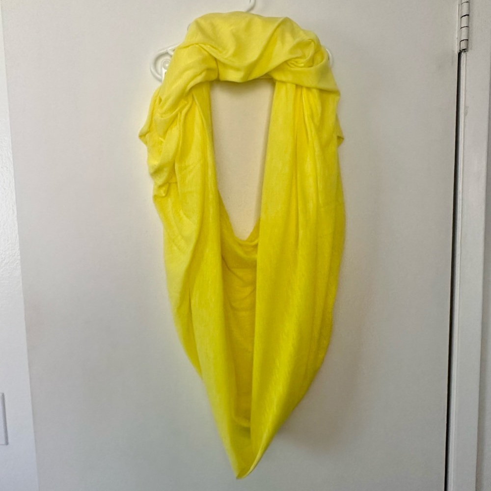 Yellow Infinity Scarf